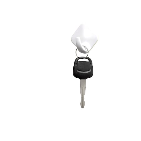 Spectrum Diversified Spectrum 1-3/4 in. L White Plastic Small Magnetic Dianond Hook 4 pk 27100